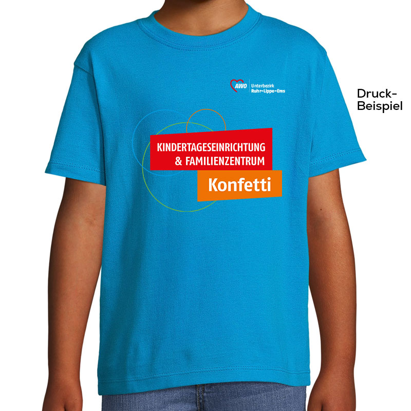 Kinder Basic T-Shirt Kita I AWO Ruhr-Lippe-Ems