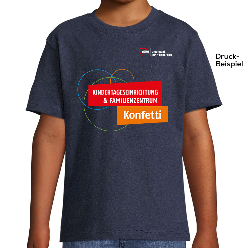 Kinder Basic T-Shirt Kita I AWO Ruhr-Lippe-Ems – Bild 3