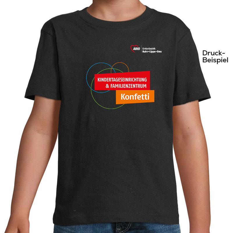 Kinder Basic T-Shirt Kita I AWO Ruhr-Lippe-Ems – Bild 4